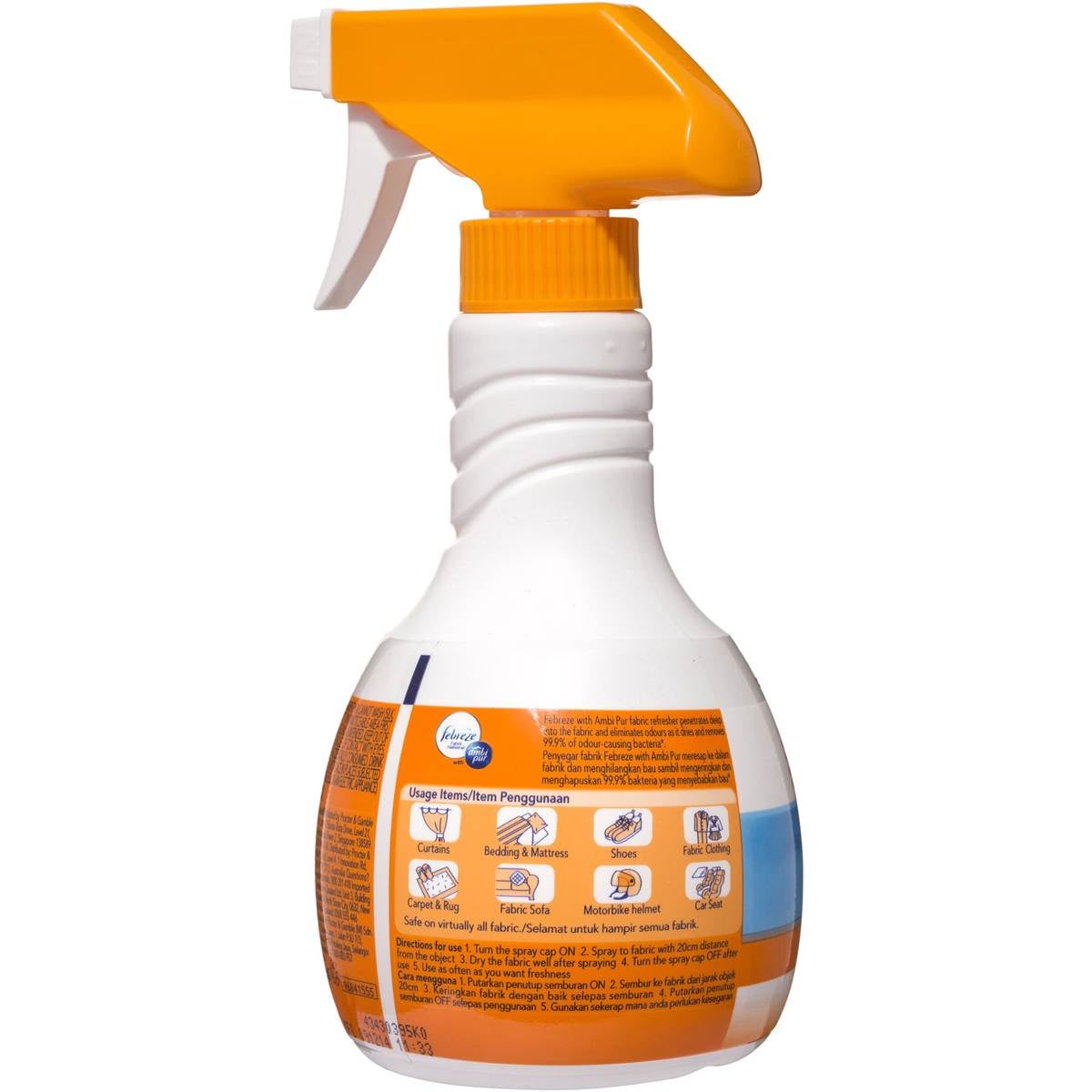 Febreze Fabric Refresher Anti Bacterial 370ml Woolworths