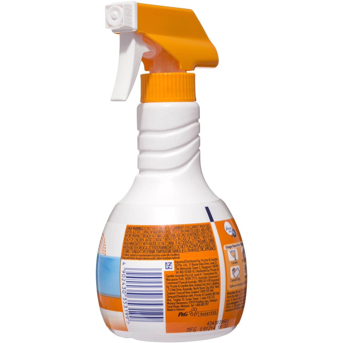 Febreze Fabric Refresher Anti Bacterial 370ml Woolworths