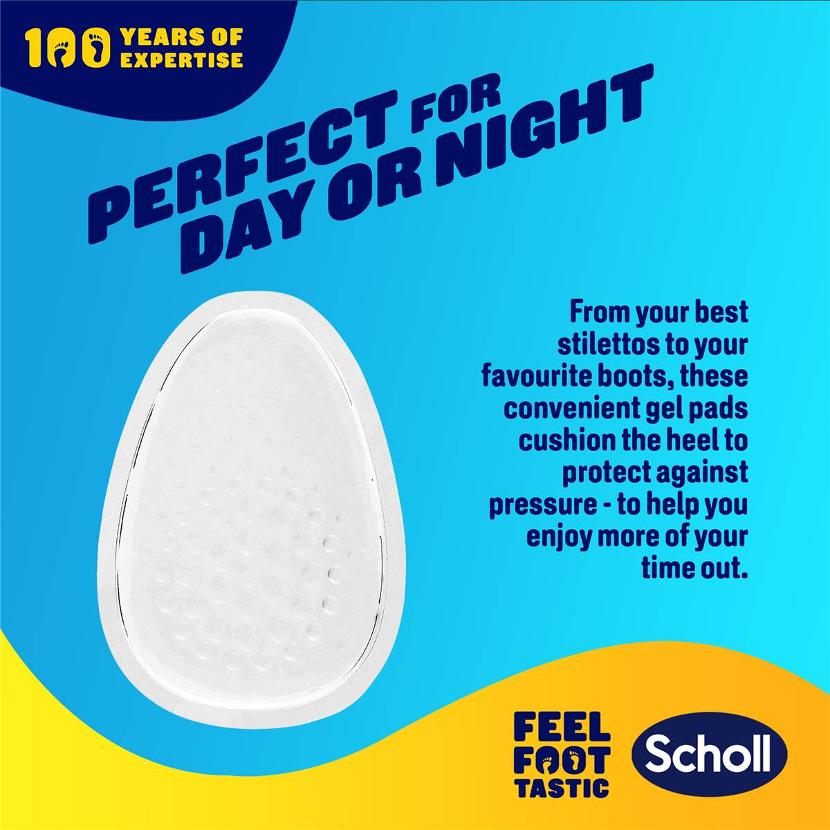 Scholl Party Feet Invisible Gel Heel Cushions Each Woolworths