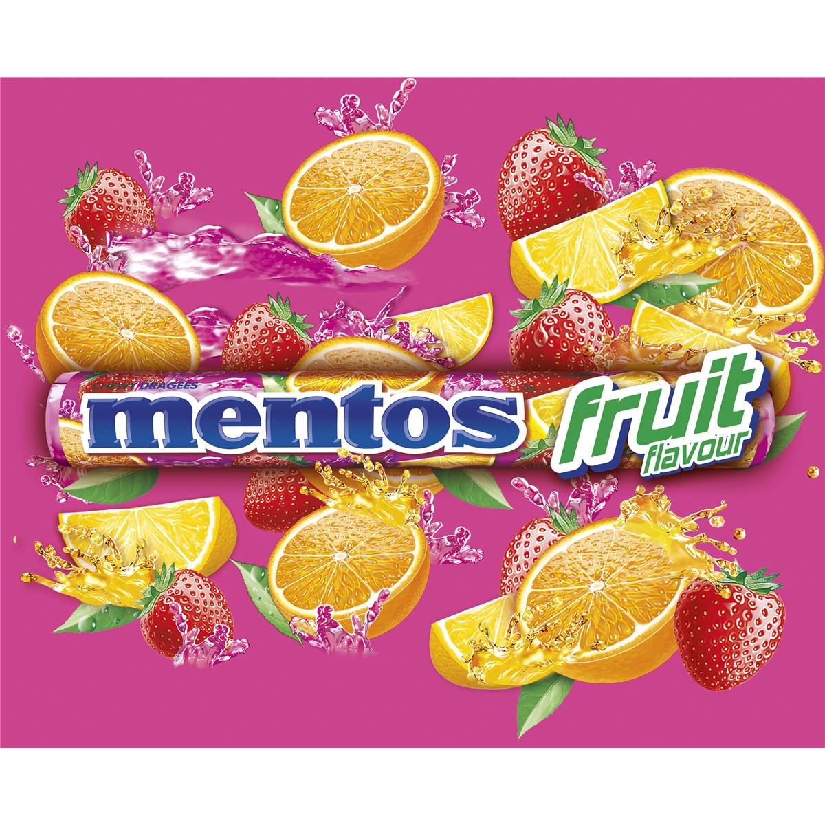 Mentos Fruit Chews 3 Pack Woolworths