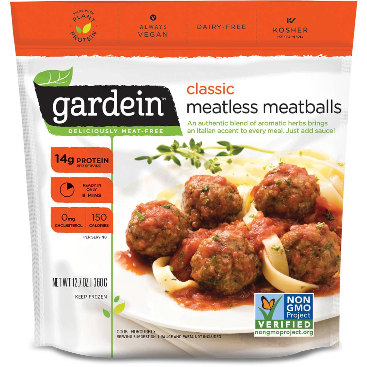Gardein Meatless Meatball 360g Woolworths