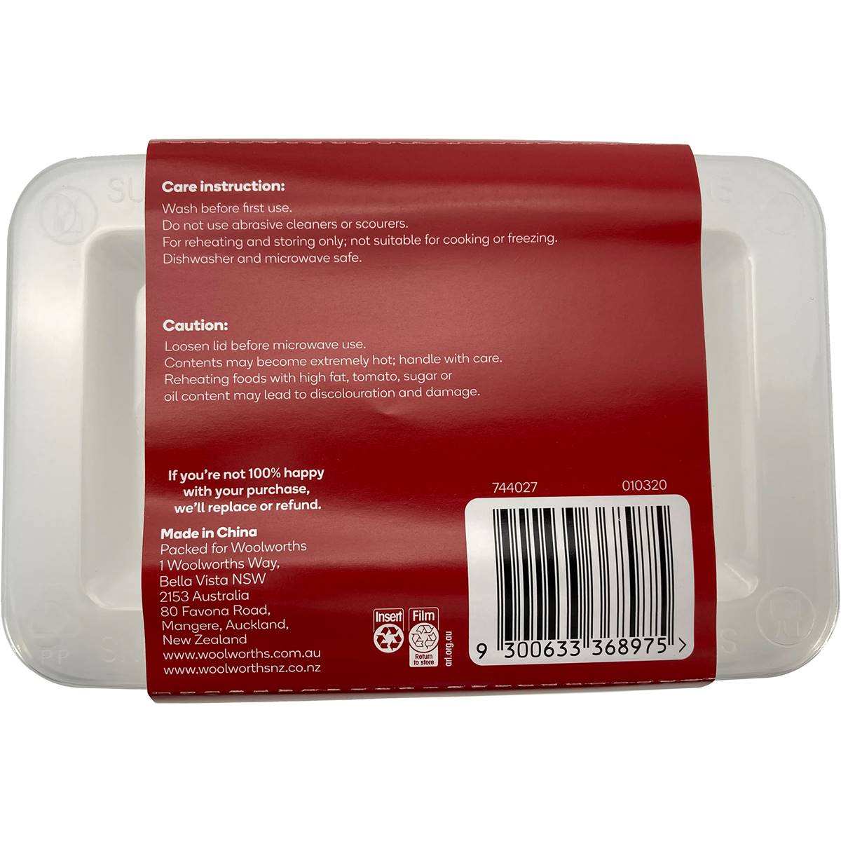Essentials Plasticware Food Storage 25 Pack Woolworths