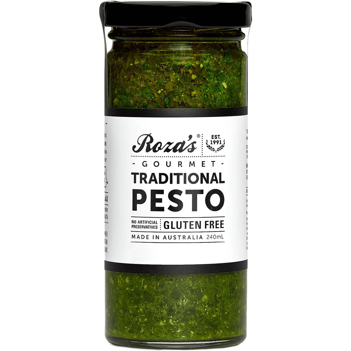 Roza's Traditional Pesto 240ml Woolworths