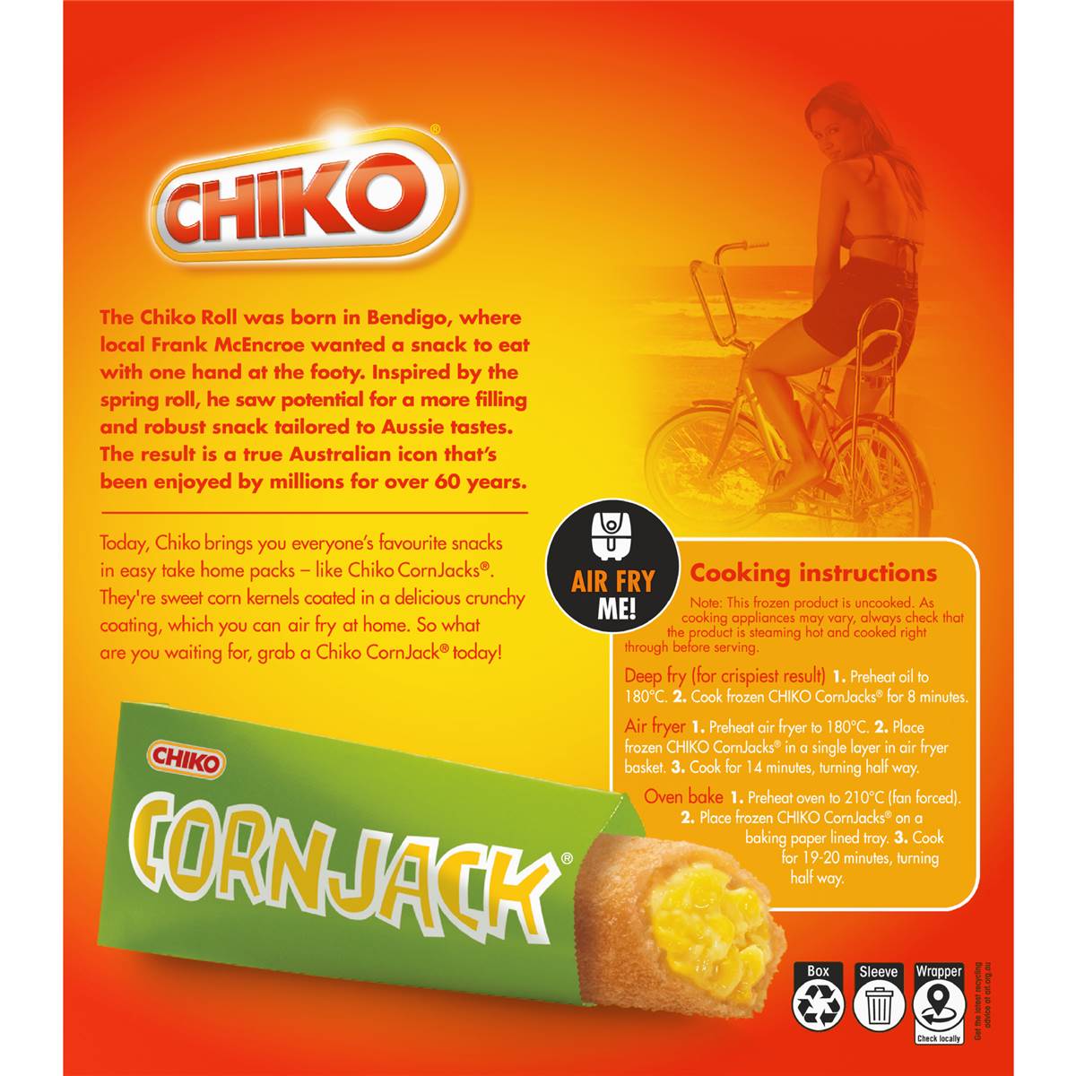 Chiko Corn Jacks 575g Woolworths