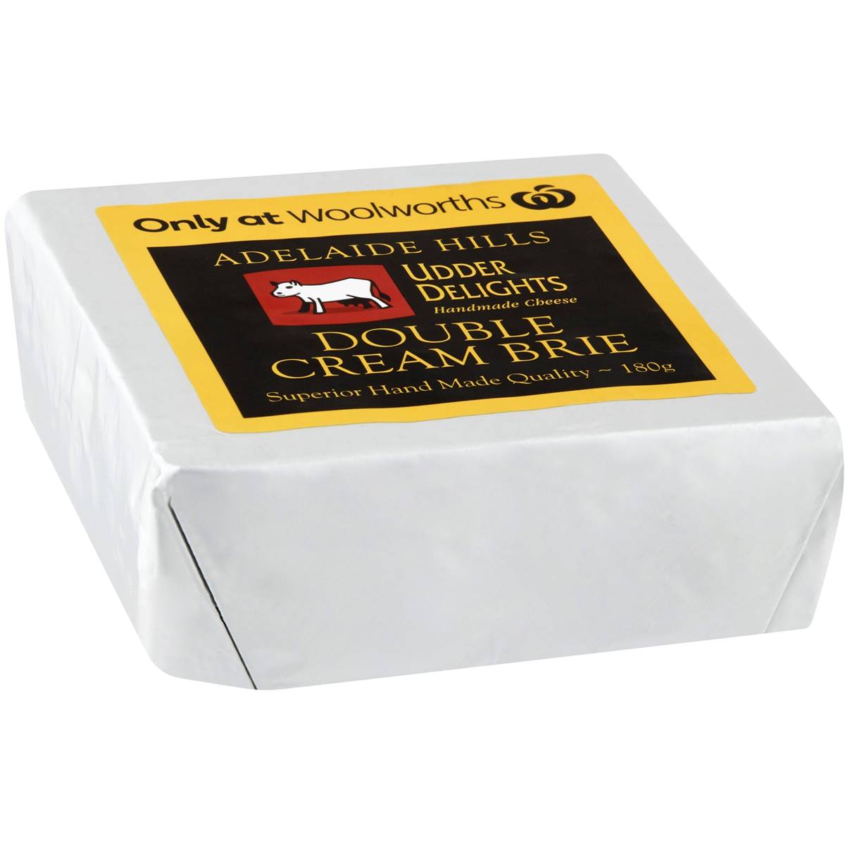Udder Delights Double Cream Brie 180g Woolworths