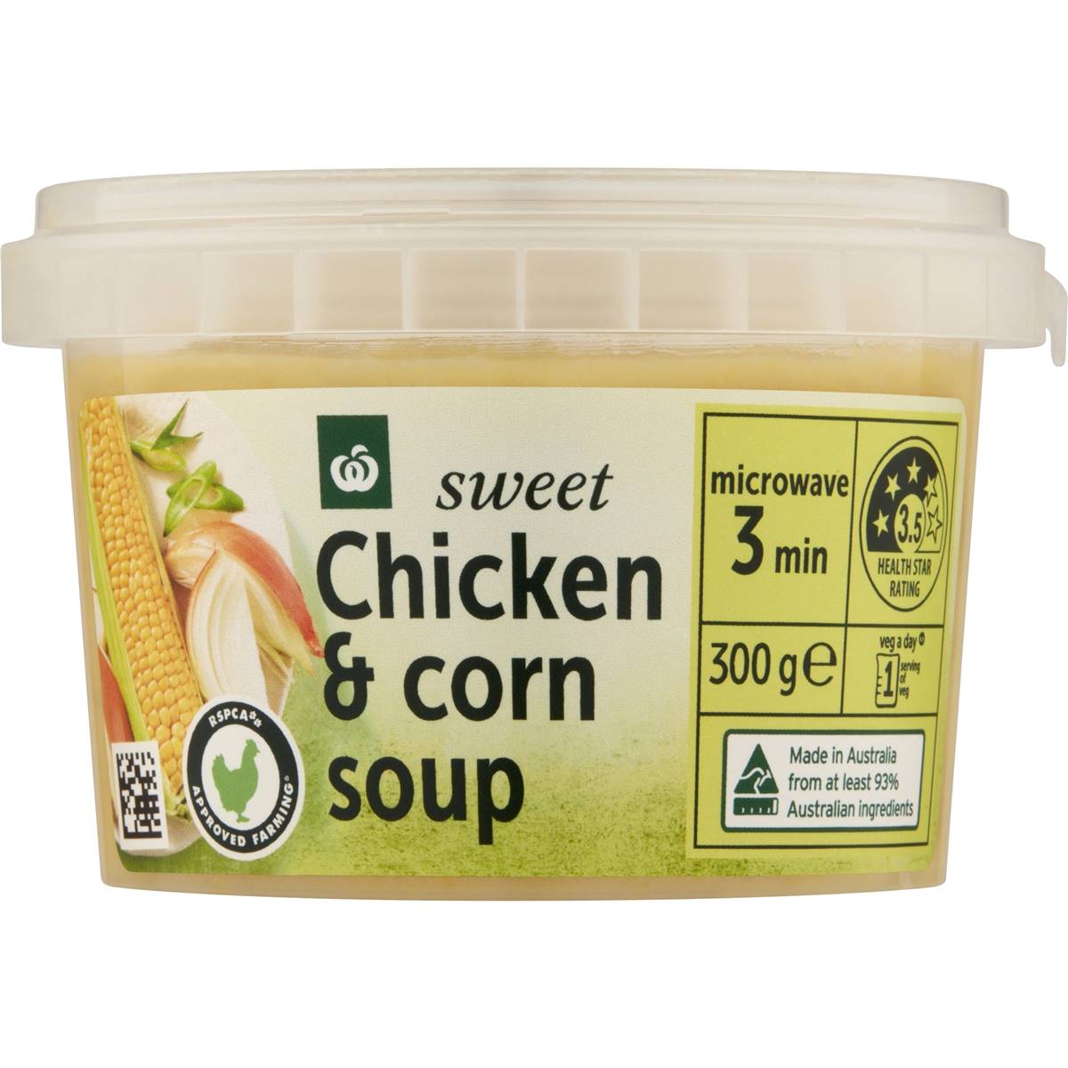 Woolworths Fresh Chicken & Corn Soup Asian Style 300g Woolworths