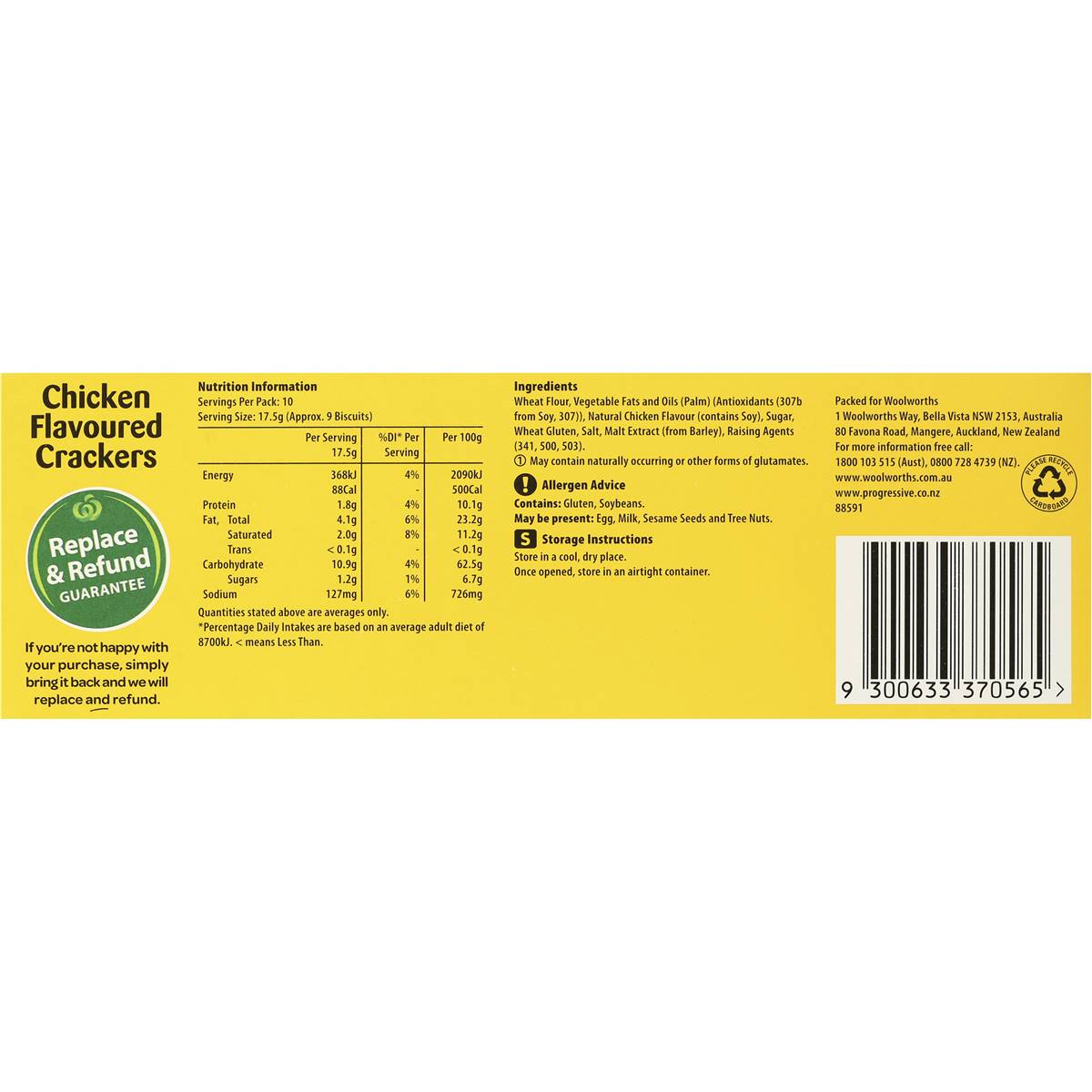 Select Blasts Snacks Chicken 175g Woolworths