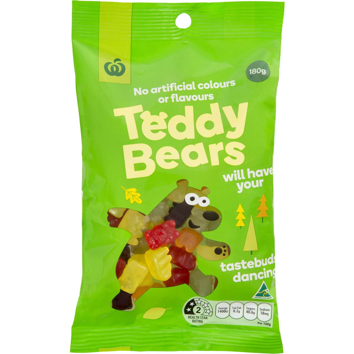 Woolworths Select Gummy Bears 180g Woolworths