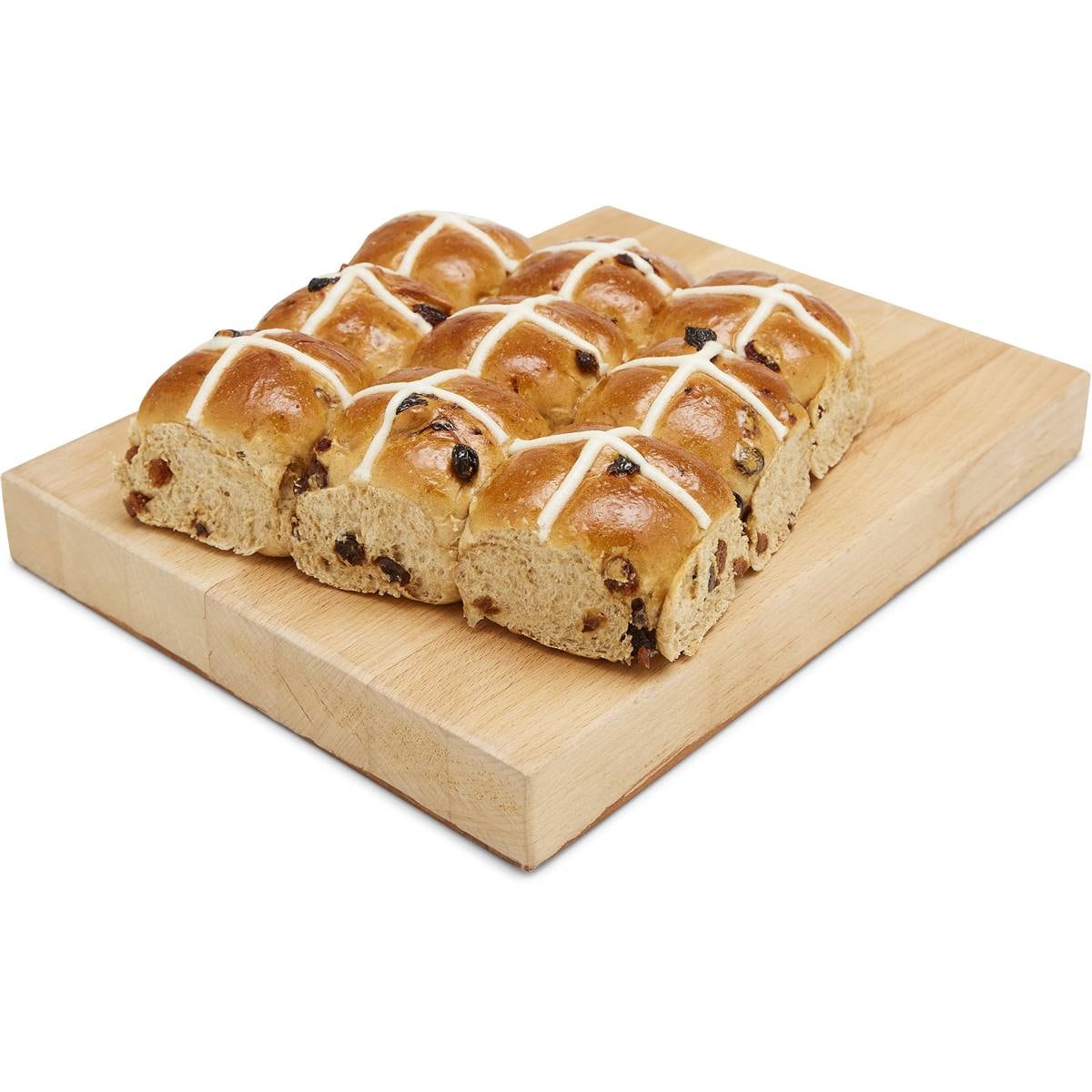 Woolworths Mini Extra Soft Hot Cross Buns 9 Pack Woolworths