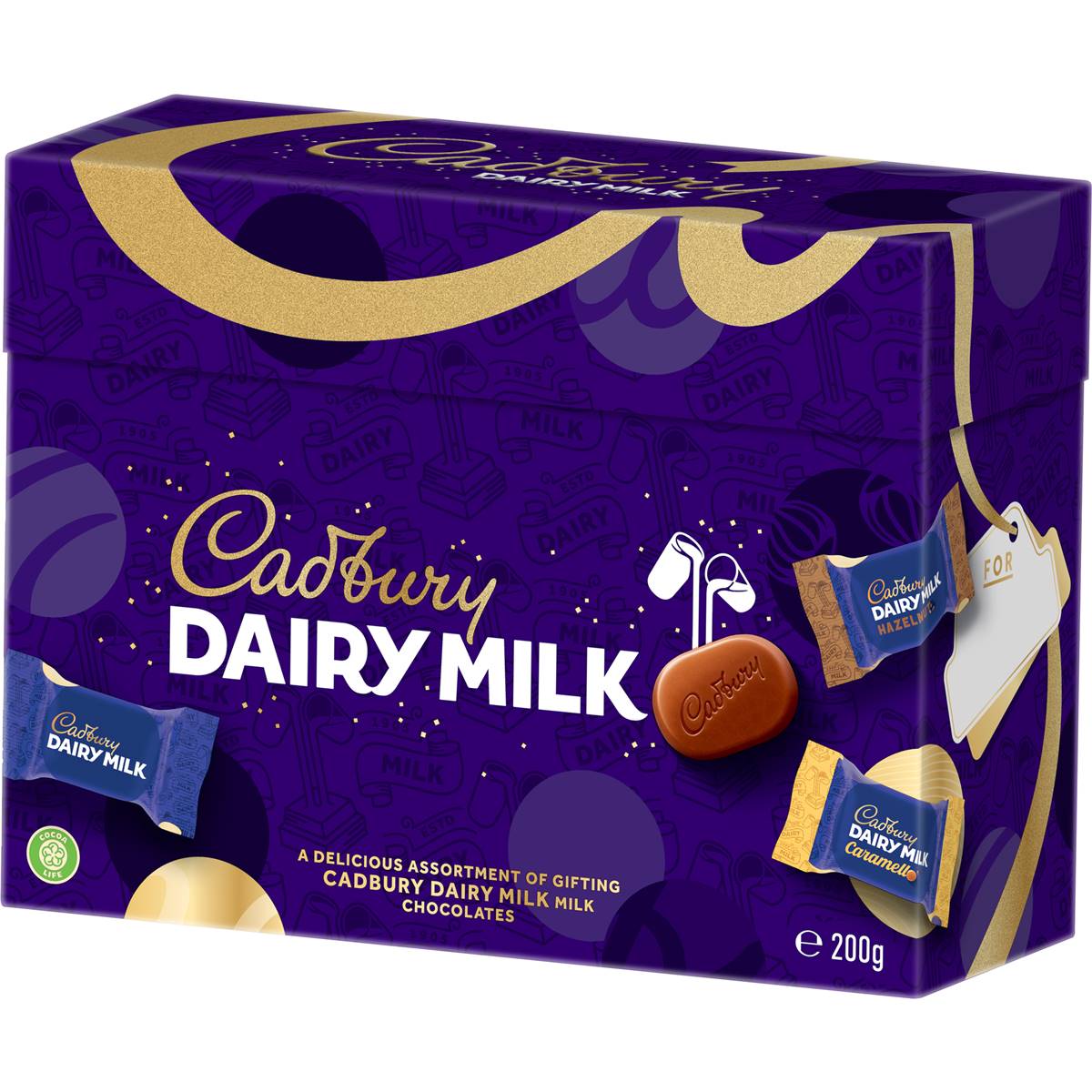 Cadbury Dairy Milk Chocolate Gift Box 220g | Woolworths