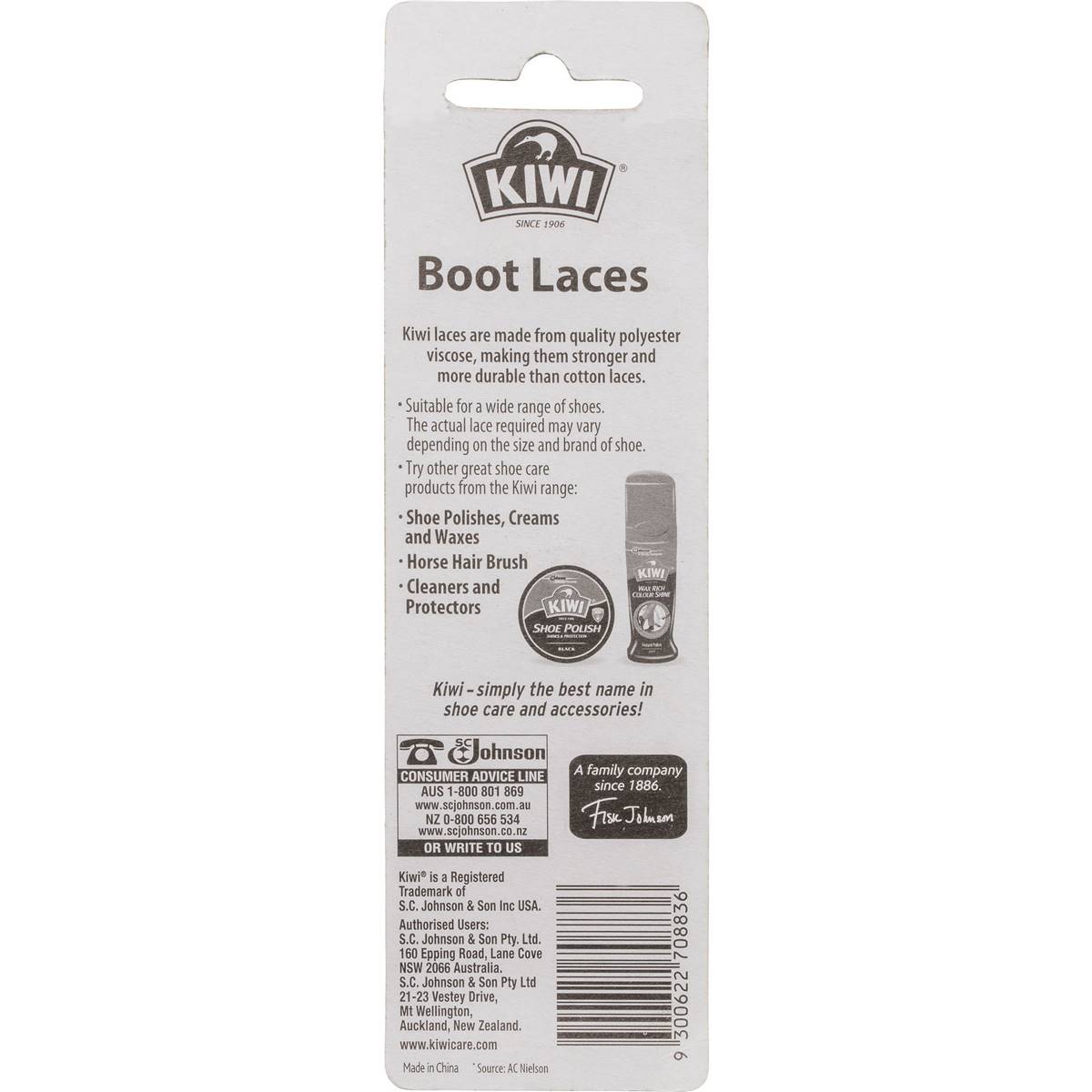 kiwi boot laces