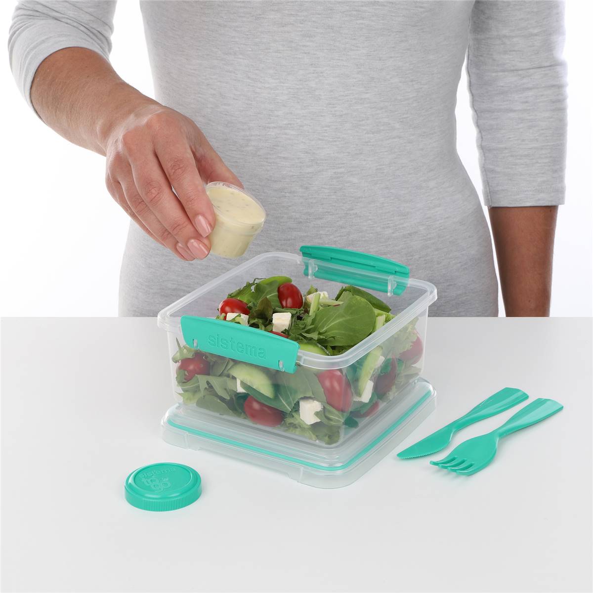 Sistema Plasticware Dressing Pot To Go Each | Woolworths