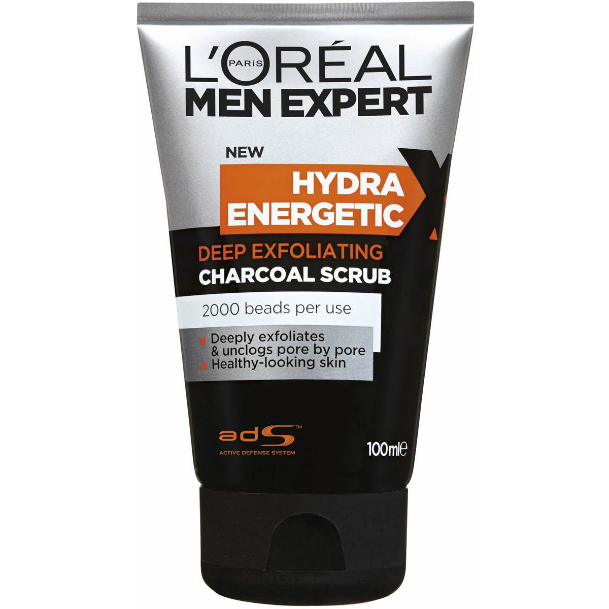 L'oreal Men Expert Face Wash Charcoal Scrub 100ml Woolworths