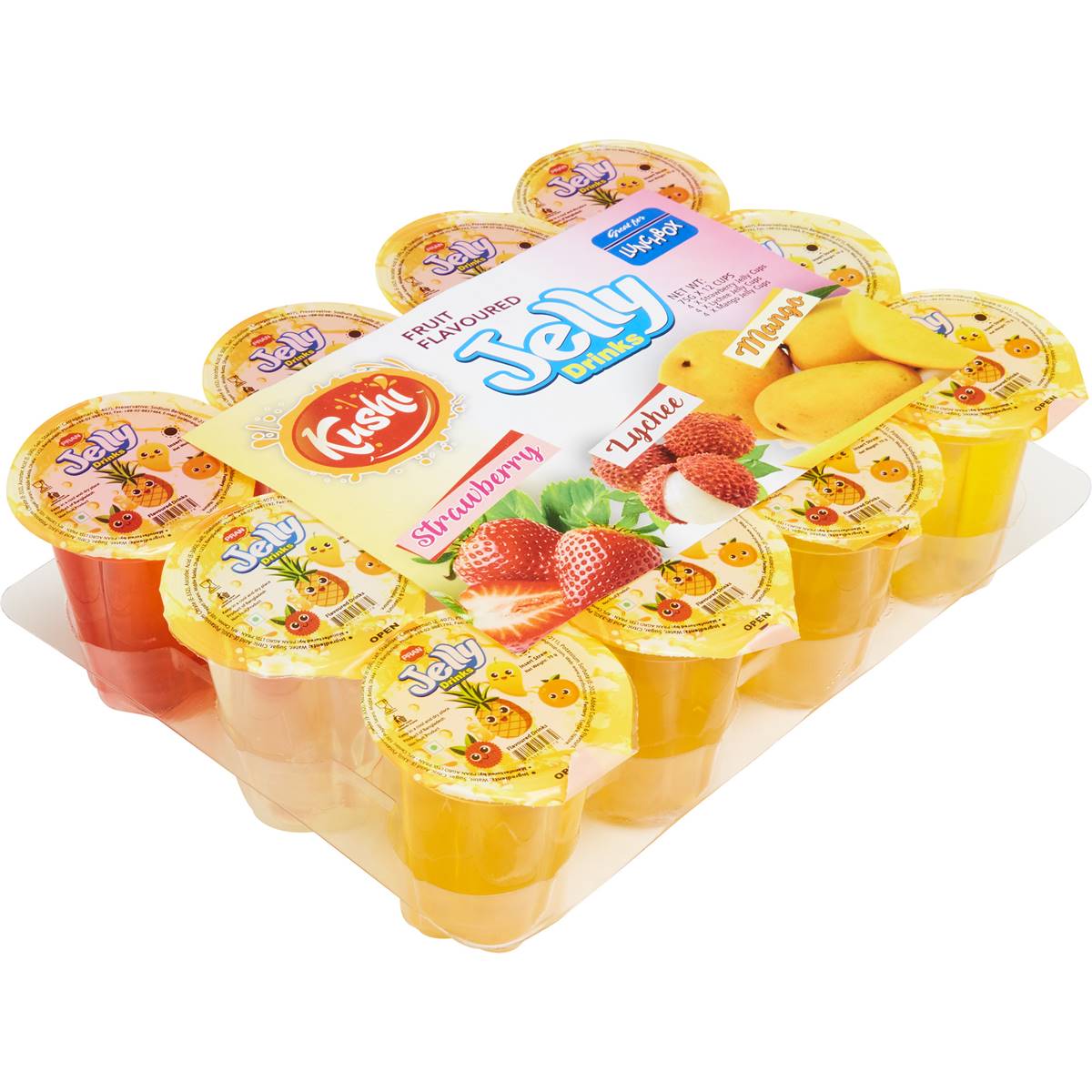 Kushi Jelly Drinks 12x75ml Woolworths