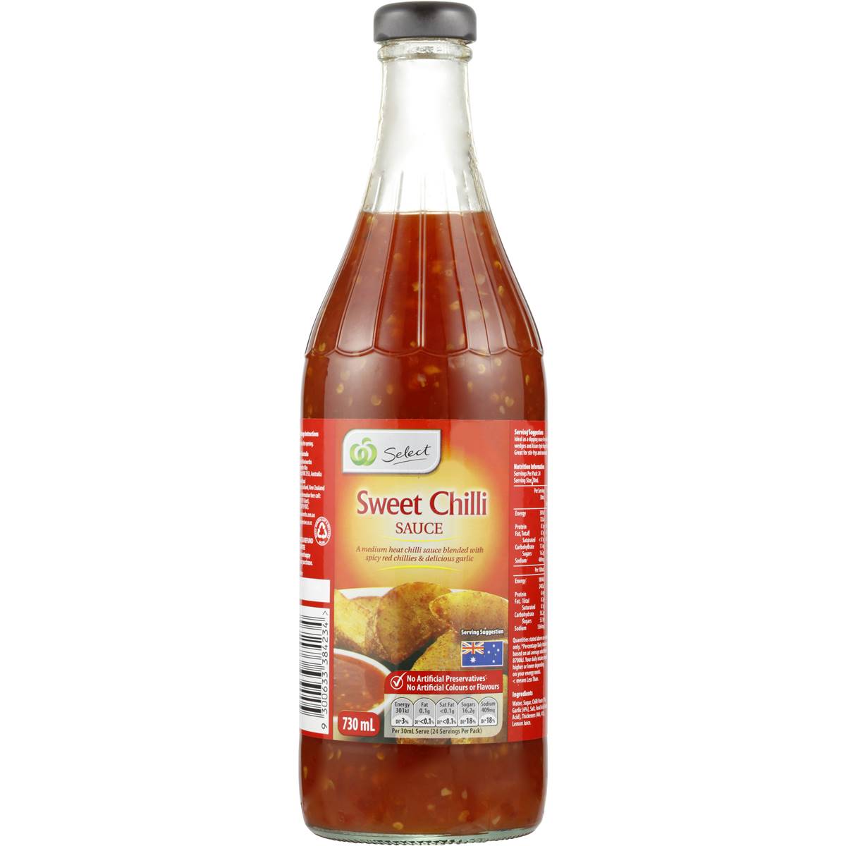 Select Chilli Sauce Sweet 730ml Woolworths