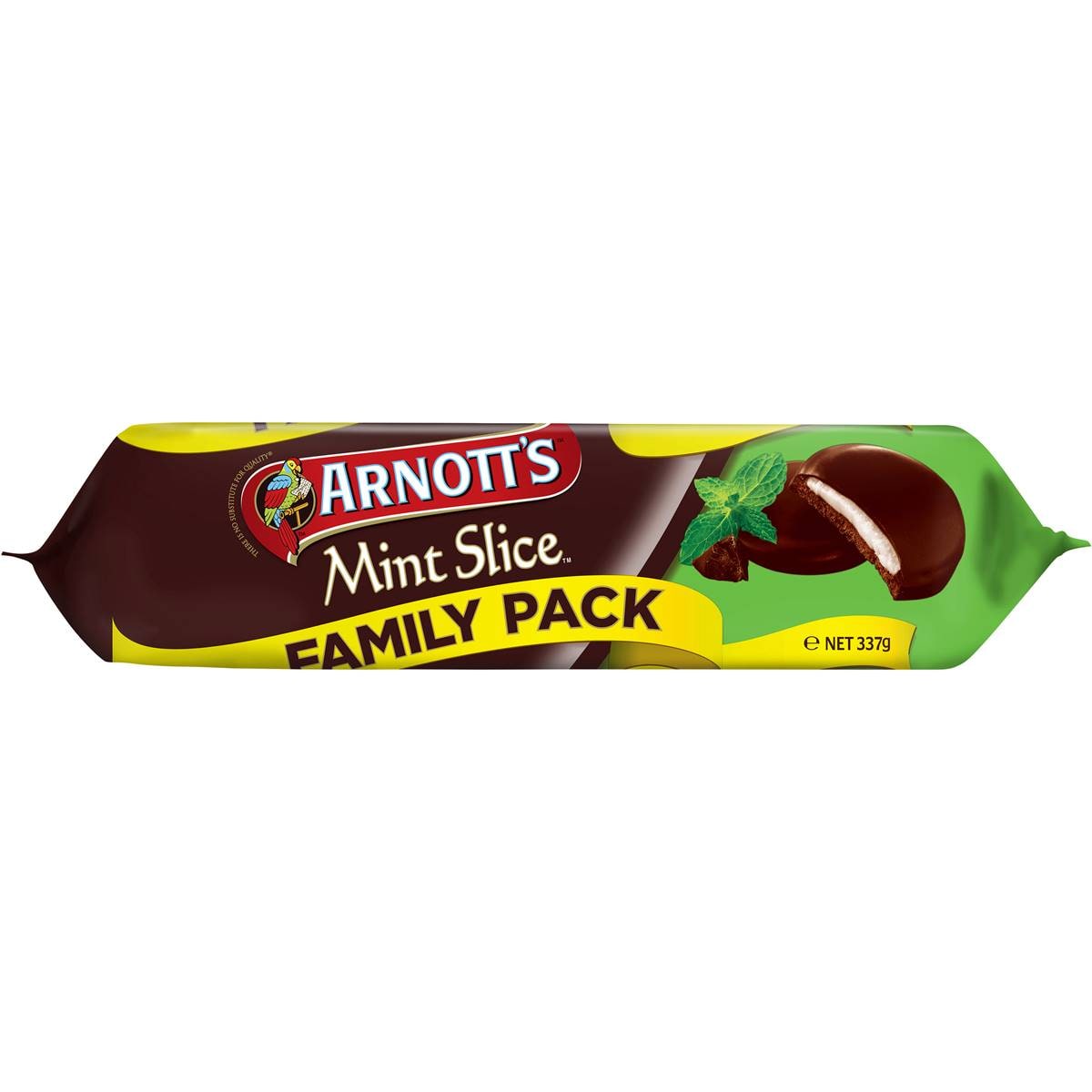 Arnott's Mint Slice Family Pack 337g Woolworths