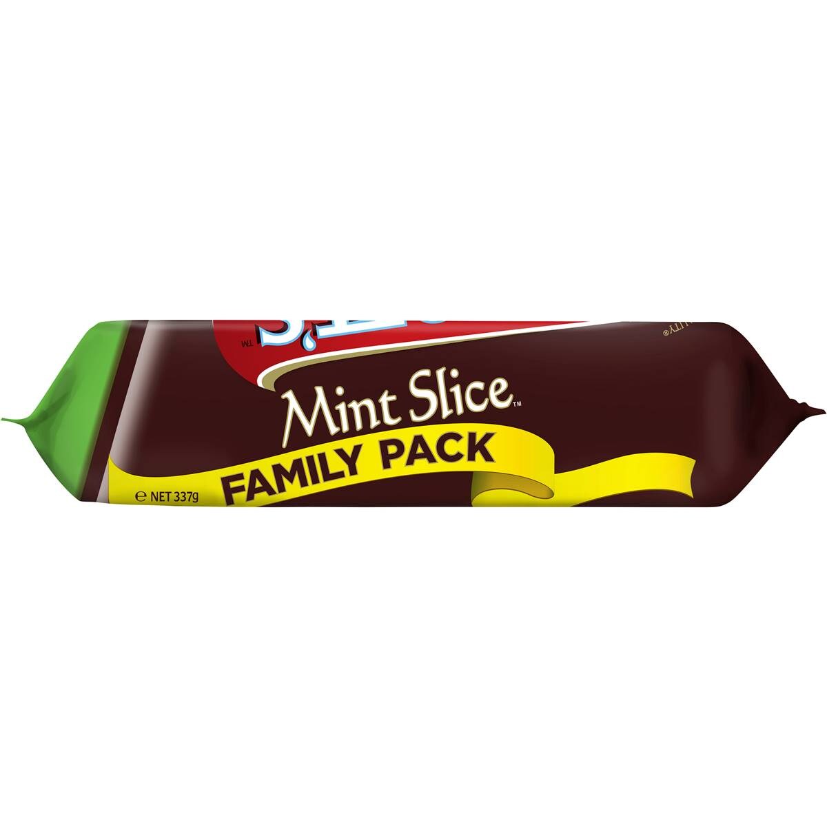Arnott's Mint Slice Family Pack 337g Woolworths