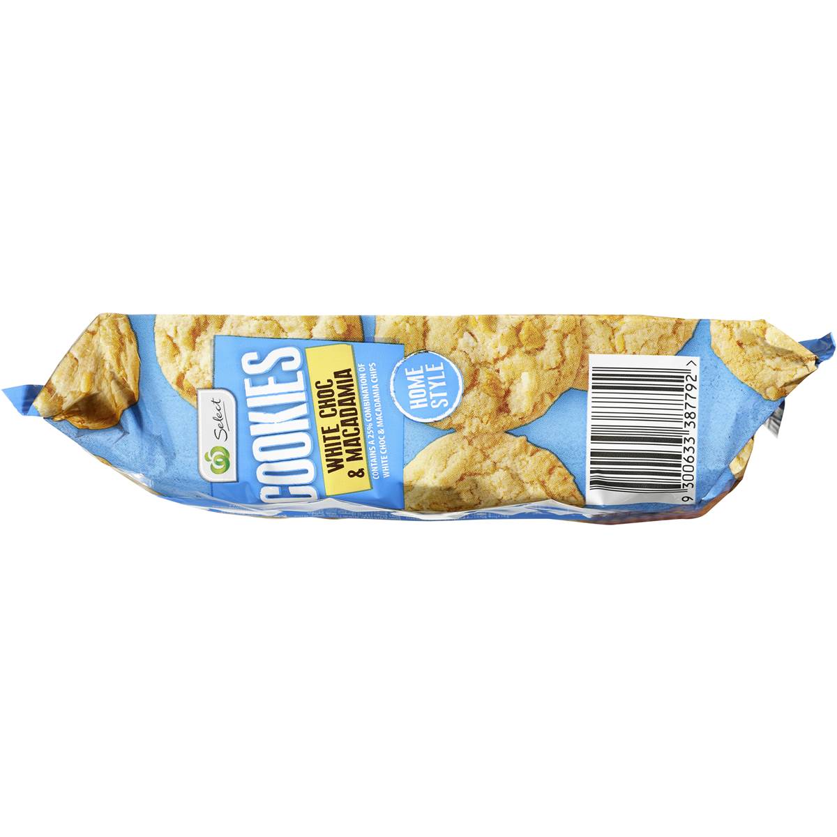 Woolworths Select Cookies 25 White Choc Macamadia 220g Woolworths