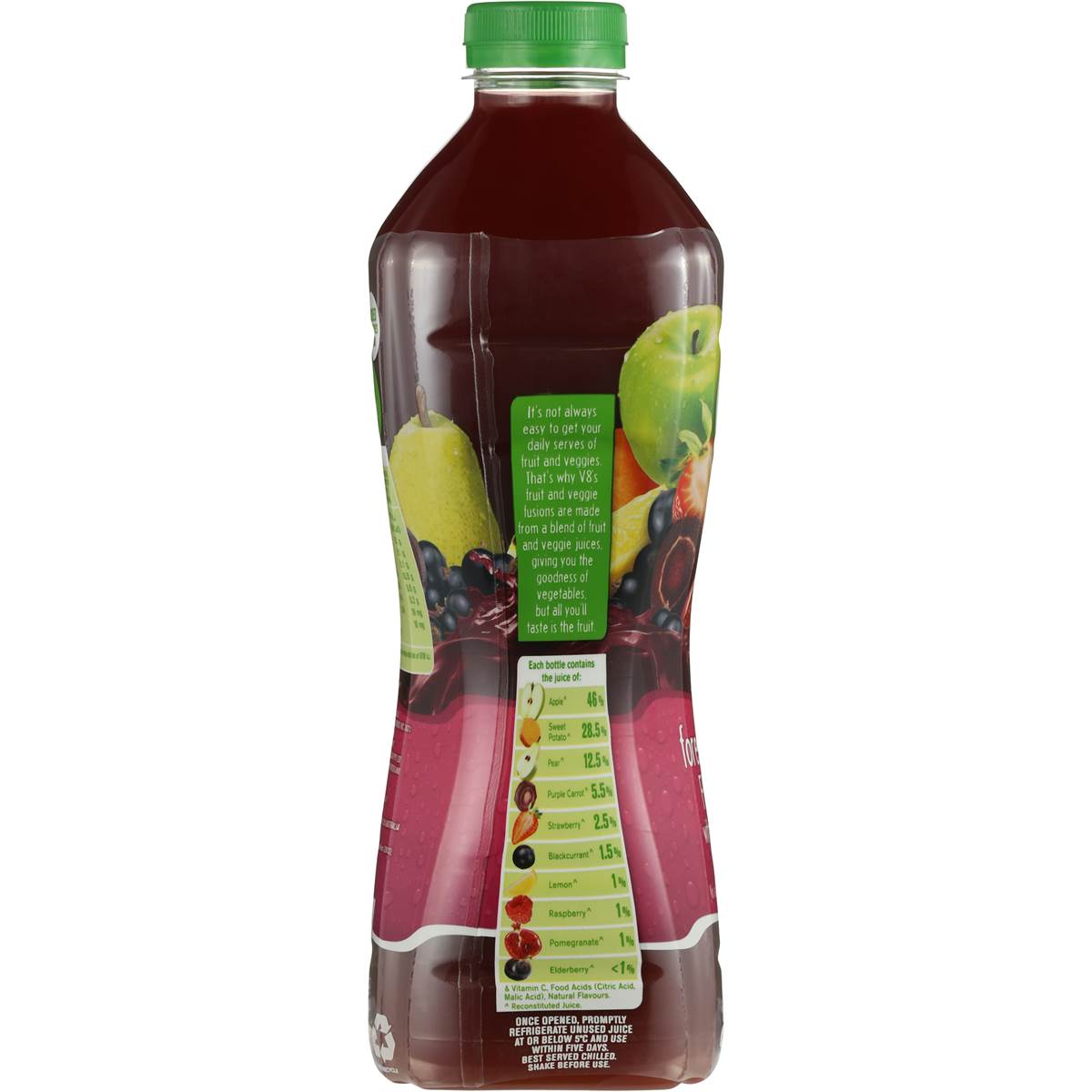 V8 Forest Fruits Fusion Juice 1.25l | Woolworths