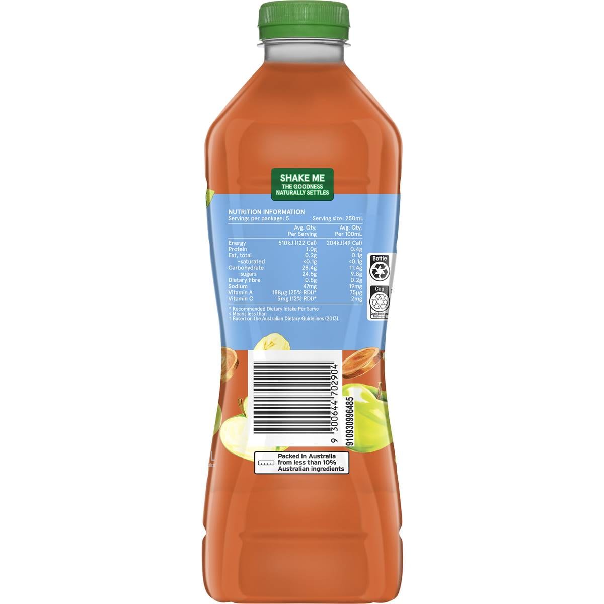 V8 Breakfast Juice Juice 1.25l Woolworths