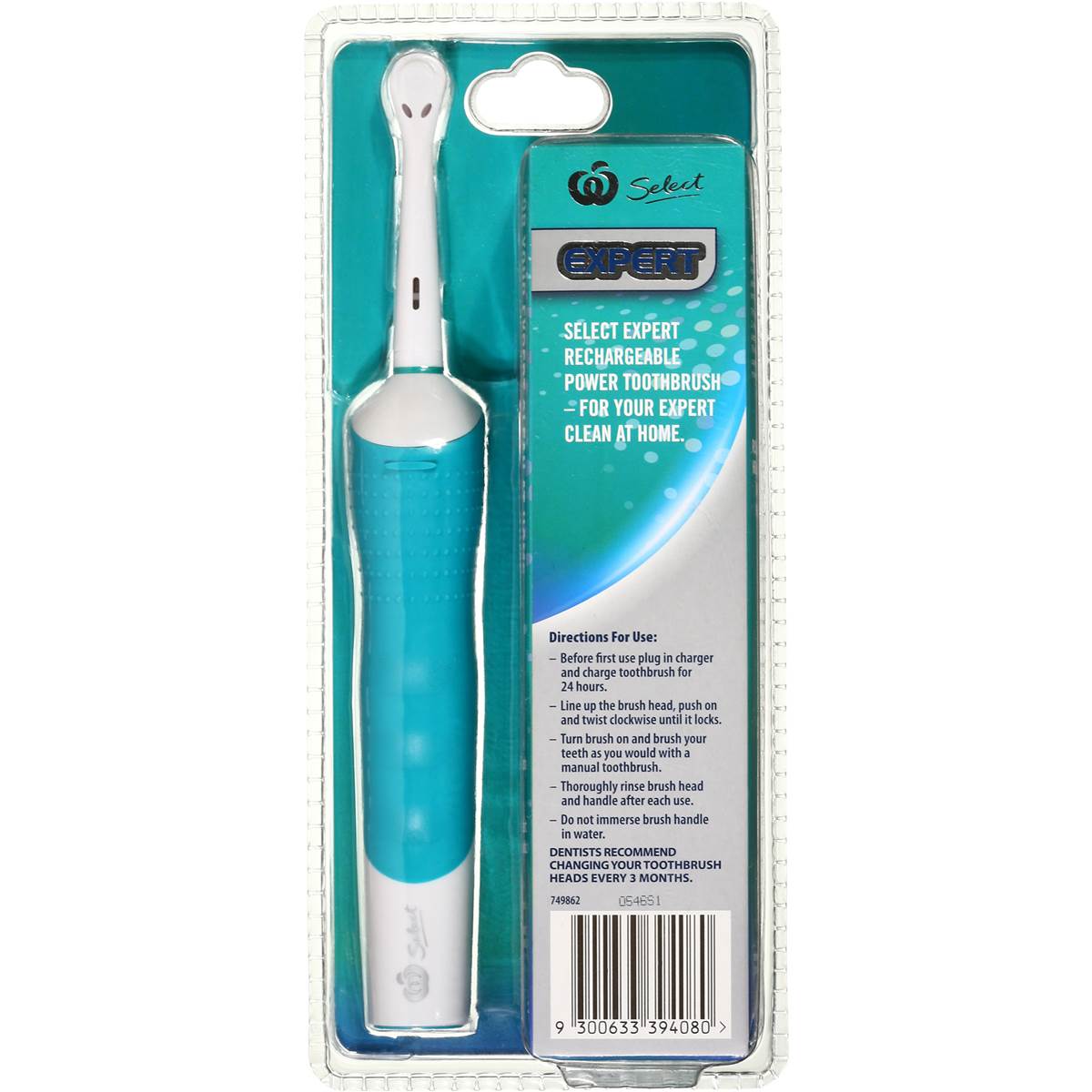 Woolworths Select Toothbrush Rechargeable Each Woolworths