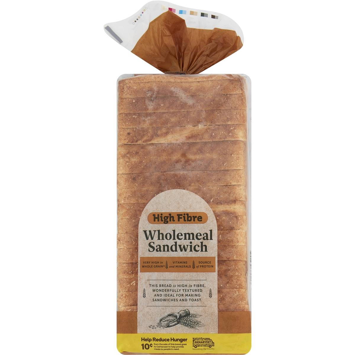 Woolworths Wholemeal Hi-fibre Sandwich Bread 700g | Woolworths