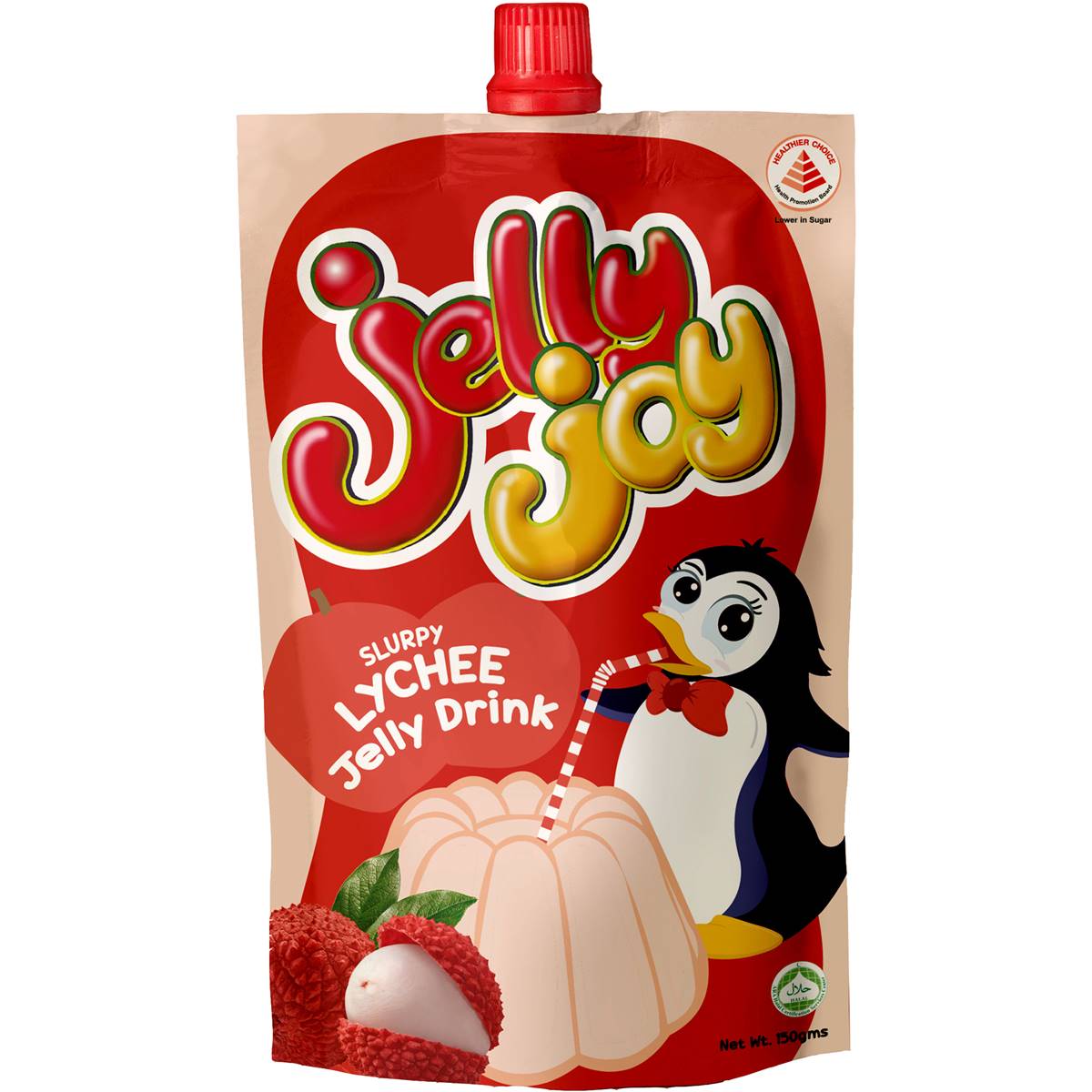 Jelly Joy Slurpy Lychee Jelly Drink 150g Woolworths