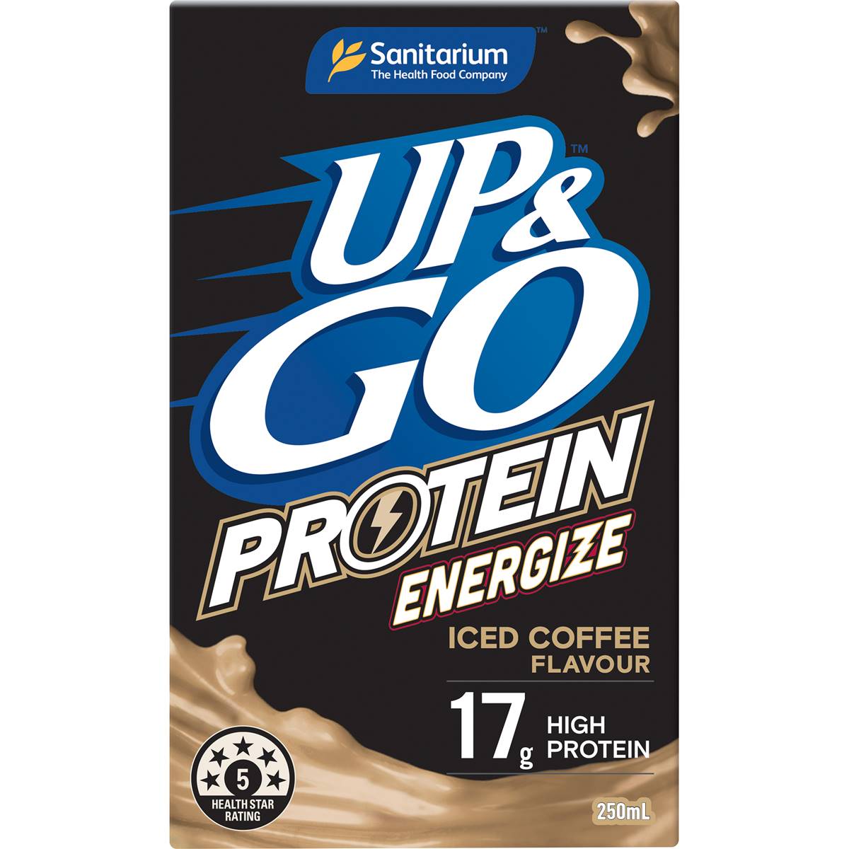 Sanitarium Up&go Protein Energize Coffee 250ml X6 Pack Woolworths
