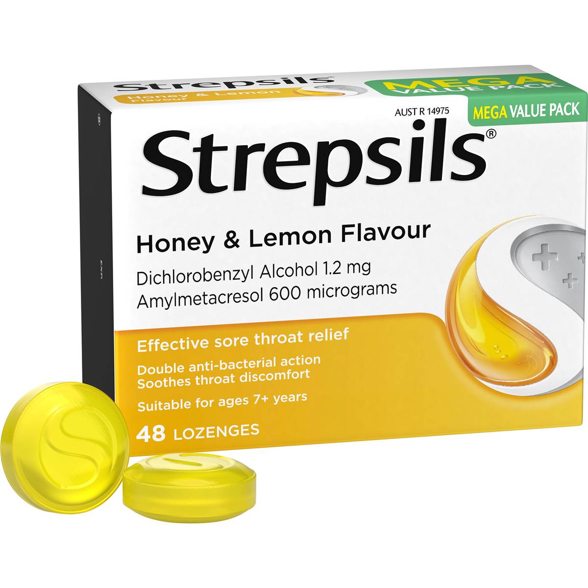 strepsils-soothing-sore-throat-lozenges-honey-lemon-48-pack-woolworths