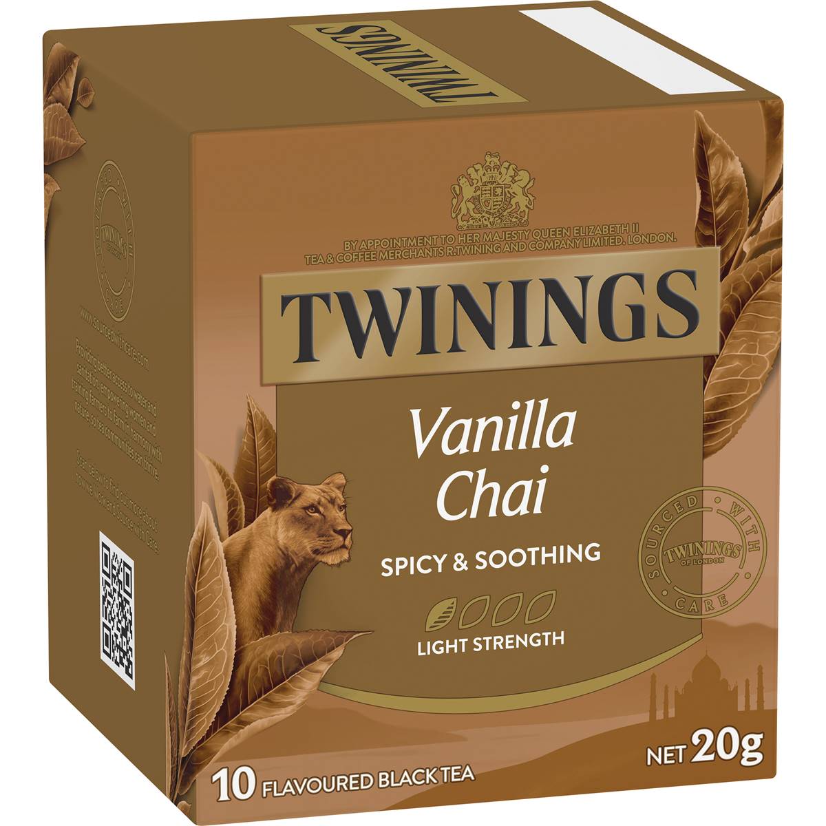 Twinings Chai Vanilla Tea Bags 10 Pack Woolworths