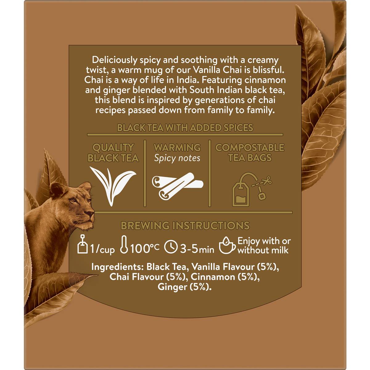 Twinings Chai Tea Nutritional Info Blog Dandk