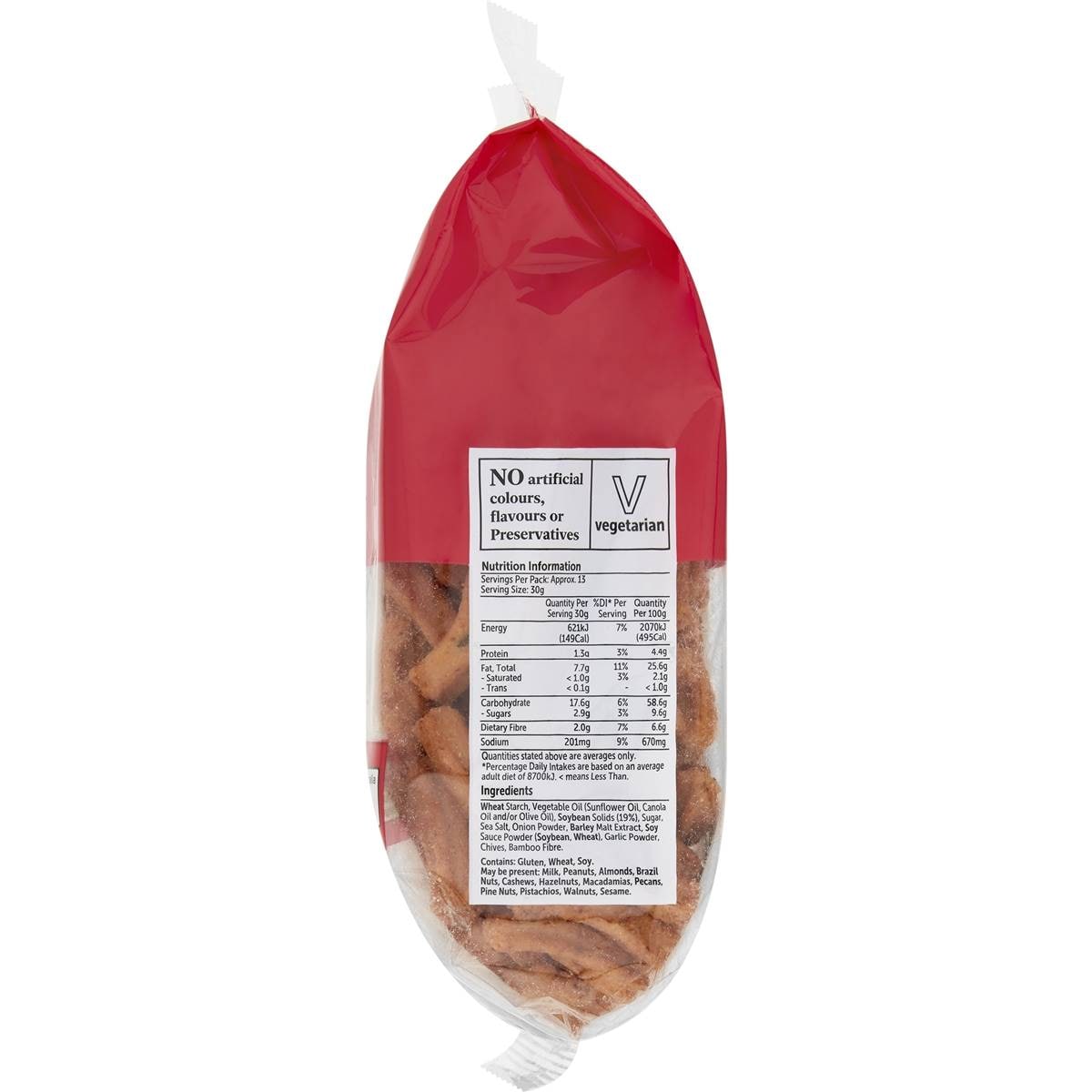 Woolworths Soya Crisps Snacks 400g Pack Woolworths