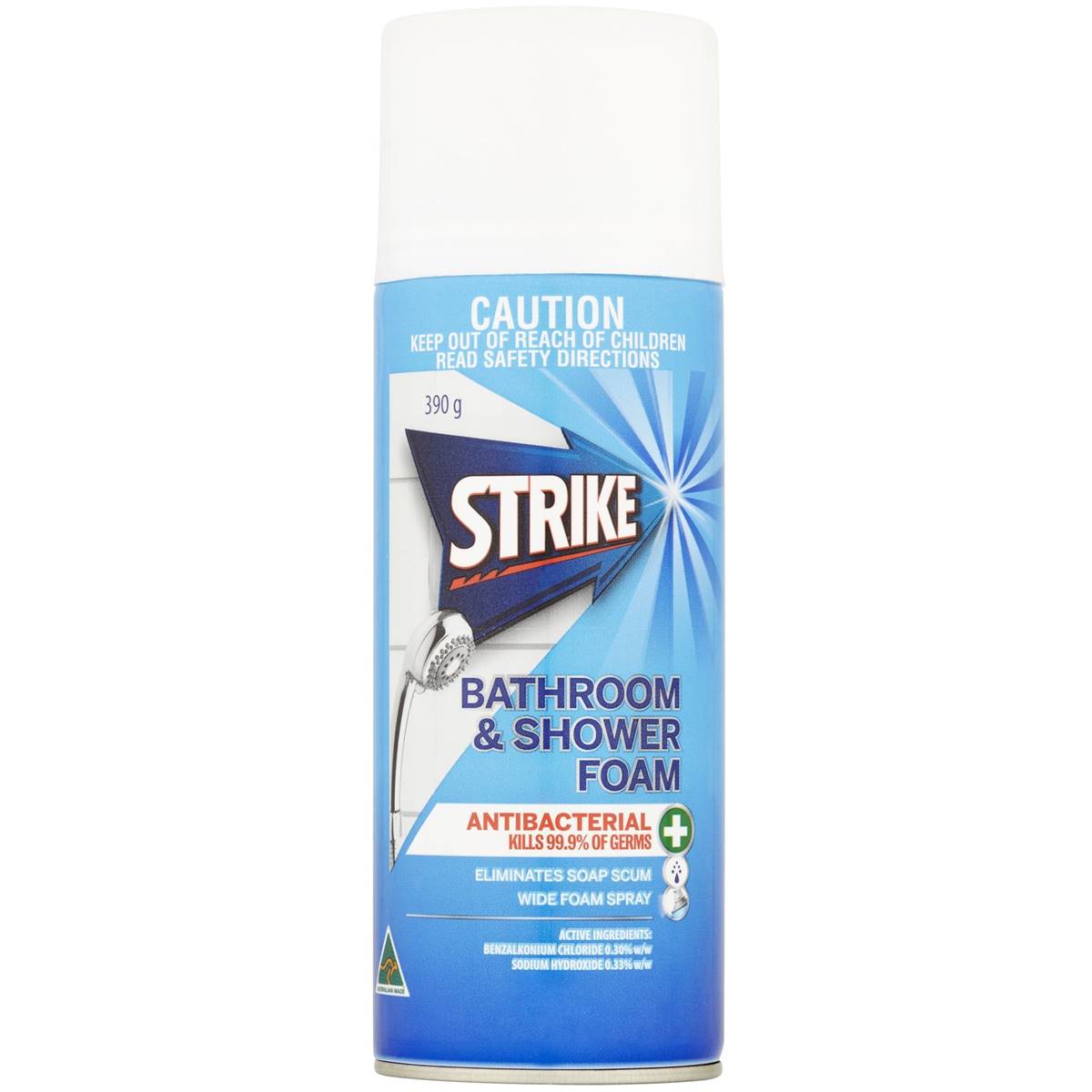 Strike Bath & Shower Foam 390g | Woolworths