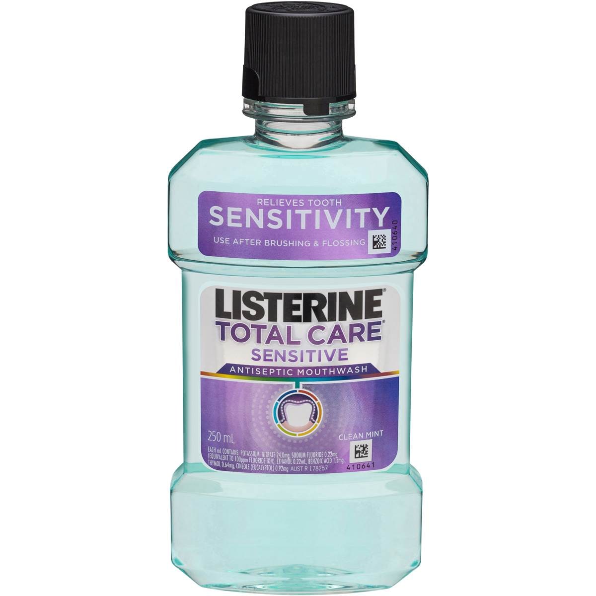 Listerine Mouthwash Total Care Sensitive 250ml Woolworths