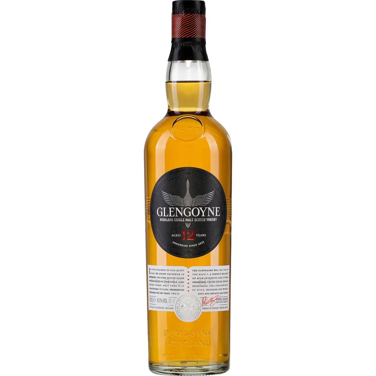 Glengoyne Whisky Single Malt 12 Year Old