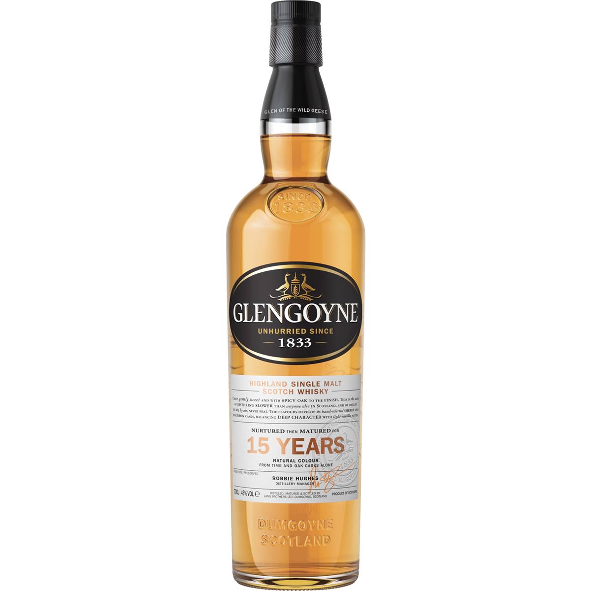 Glengoyne Whisky Single Malt 15 Year Old