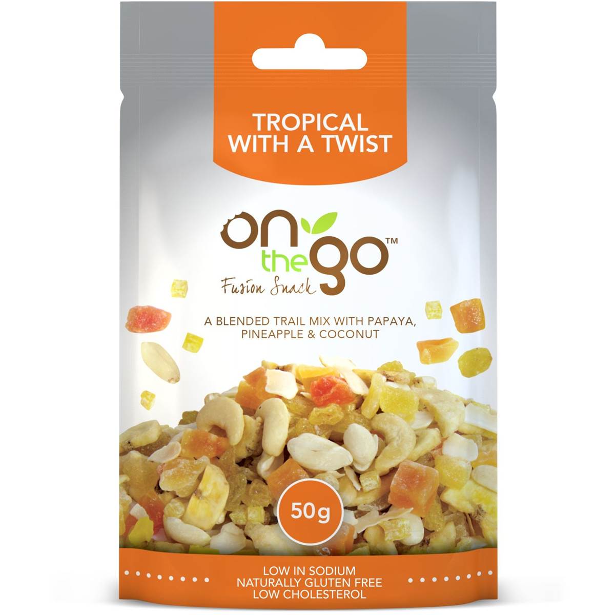 On The Go Tropical Snack Mix With A Twist