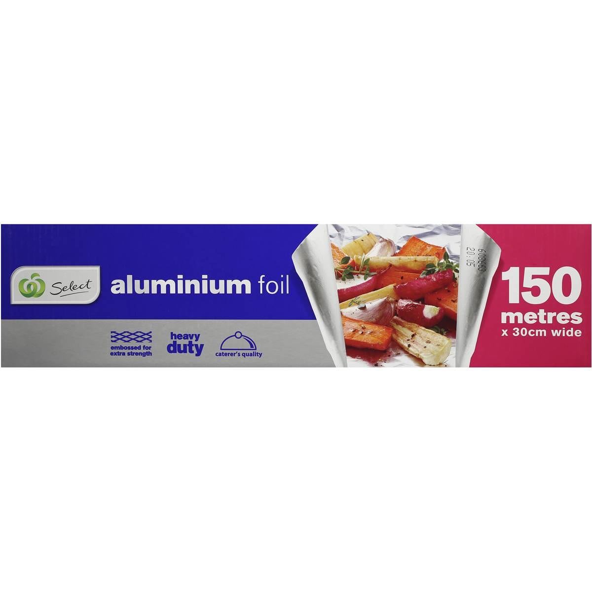 Woolworths Select Aluminium Foil 30cmx150m Woolworths