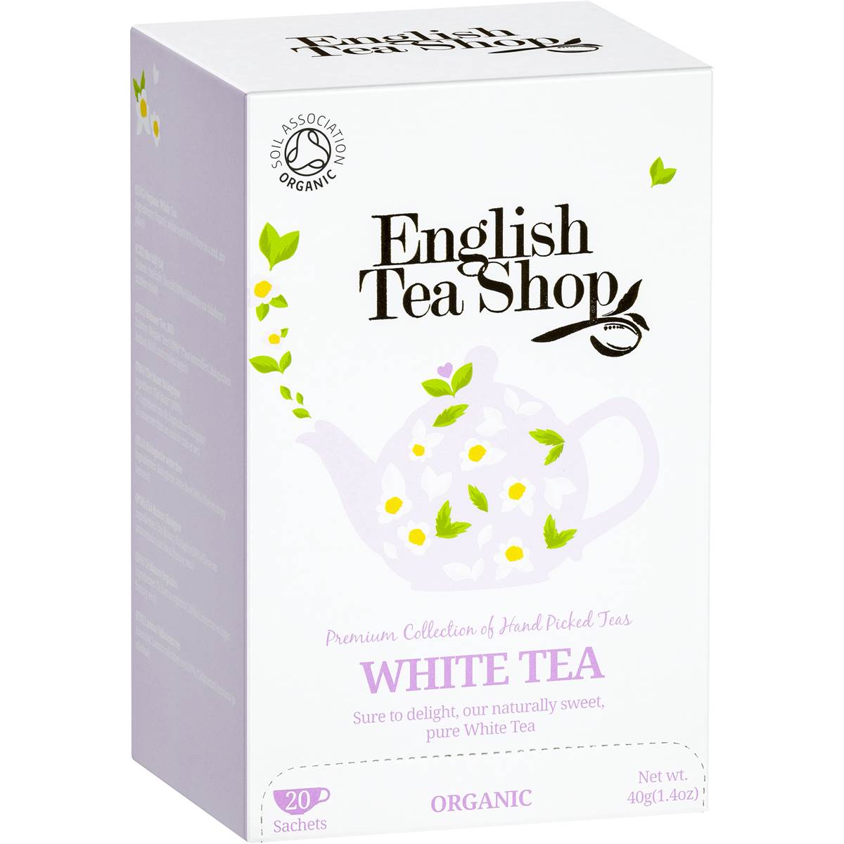 English Tea Shop Organic White Tea Teabags