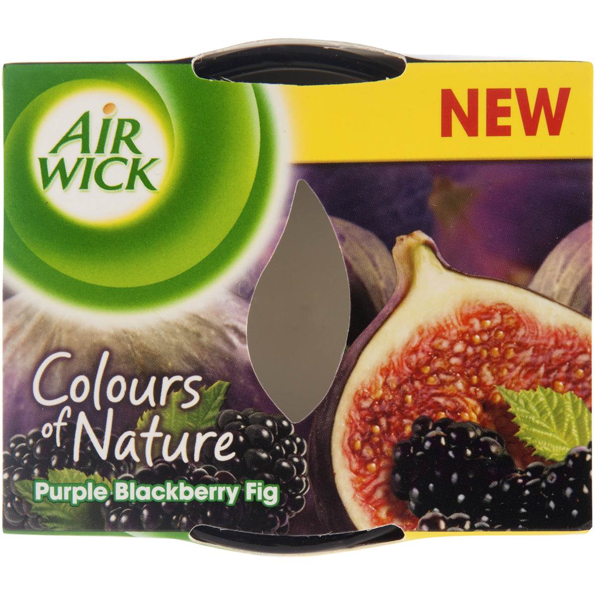 Air Wick Black Edition Candle Purple Blackberry Fig 150g Woolworths