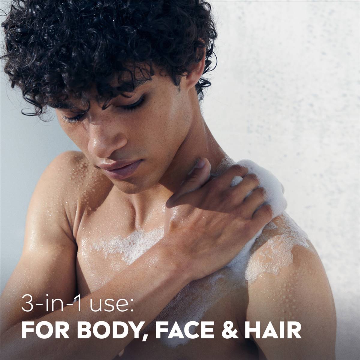 Nivea Men Sensitive 3 In 1 Shower Gel & Body Wash 500ml Woolworths