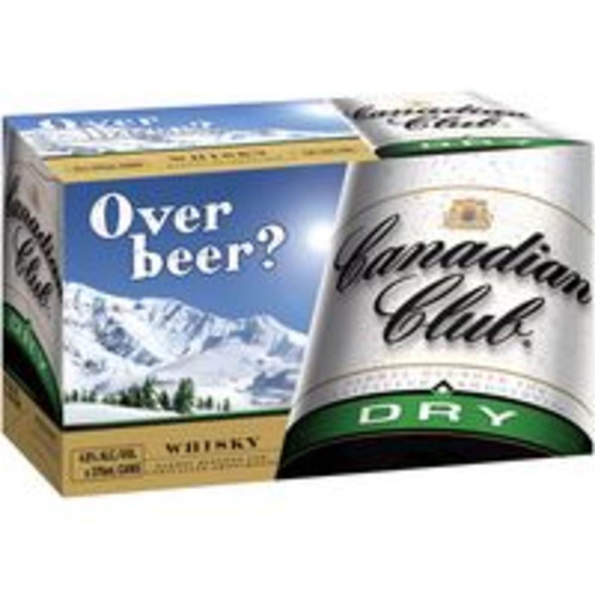 Canadian Club Whisky & Dry Cans