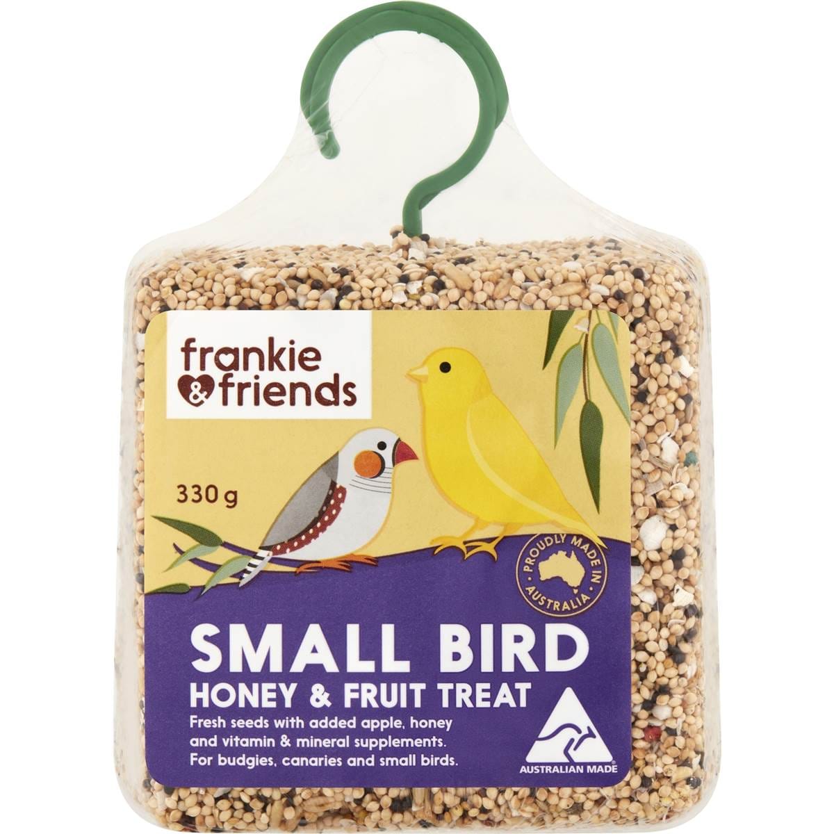 Frankie & Friends Small Bird Honey & Fruit Treat 330g Woolworths