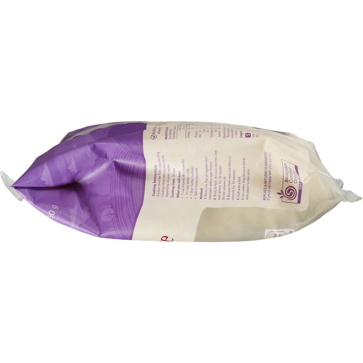 Macro Organic Jasmine Rice 750g Woolworths