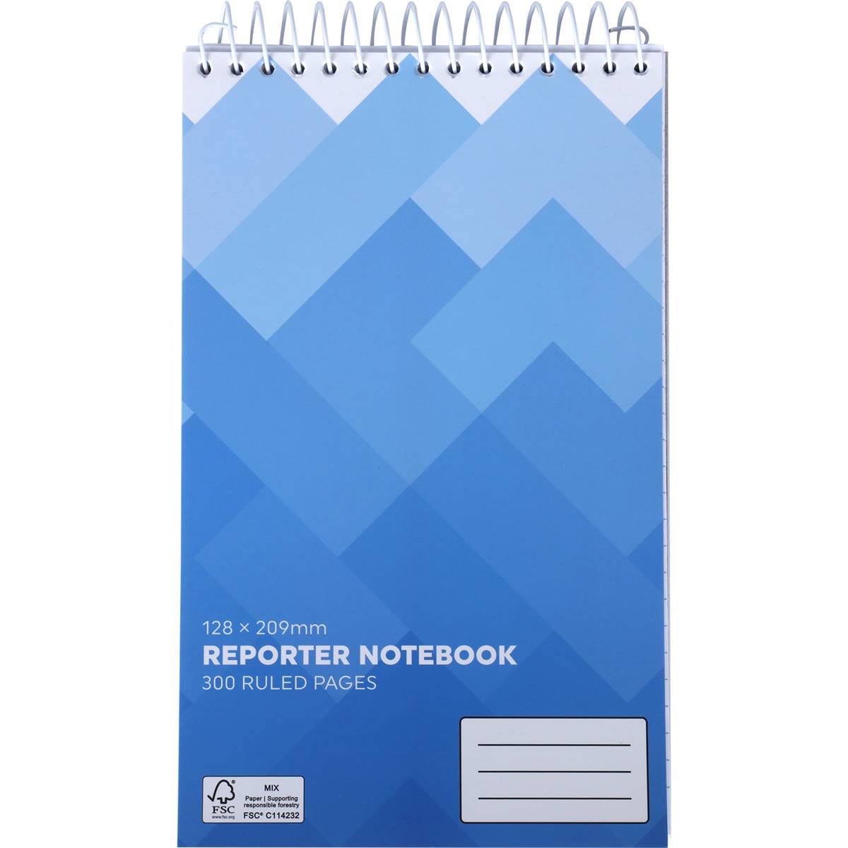 Woolworths Reporter Notebook 300pg Each Woolworths