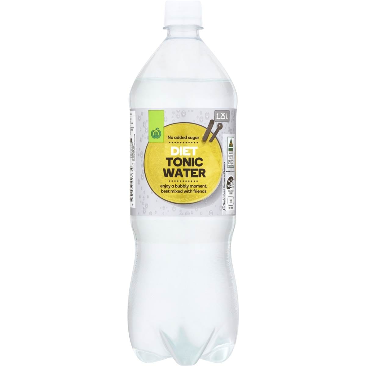 Woolworths Diet Tonic Water 1.25l Woolworths