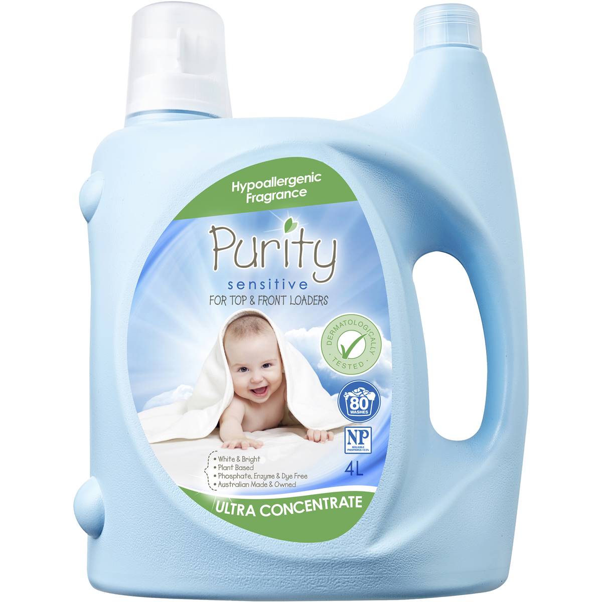 Purity Top Loader Laundry Liquid 4l Woolworths