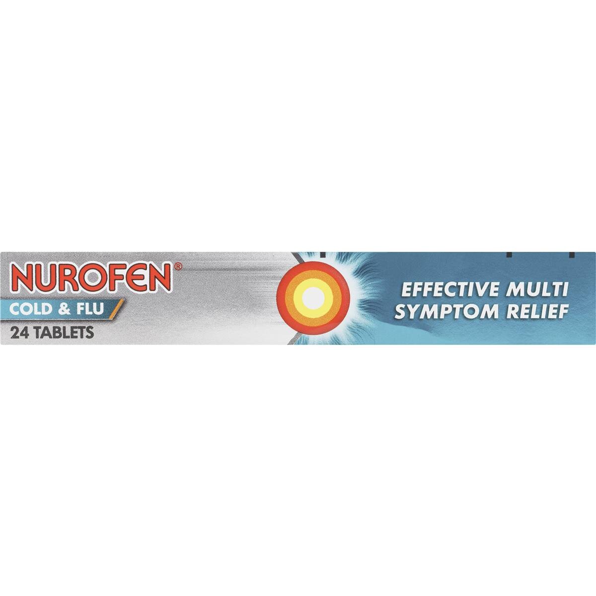 Nurofen Cold And Flu Multisymptom Relief Tablets 200mg Ibuprofen 24 Pack Woolworths