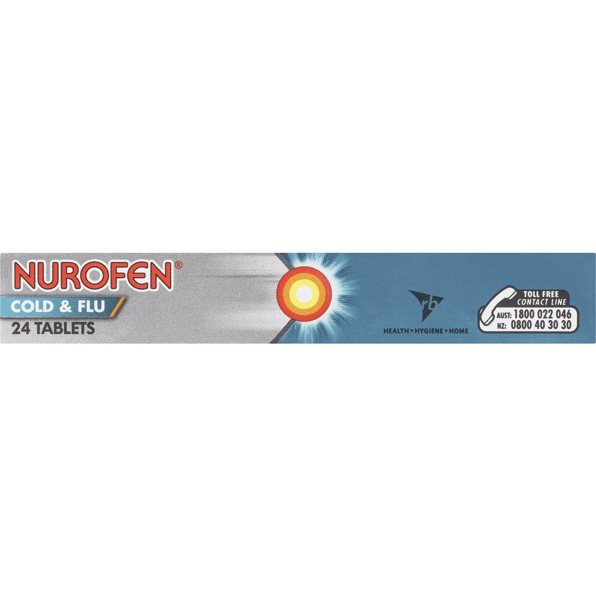 Nurofen Cold And Flu Multisymptom Relief Tablets 200mg Ibuprofen 24 Pack Woolworths