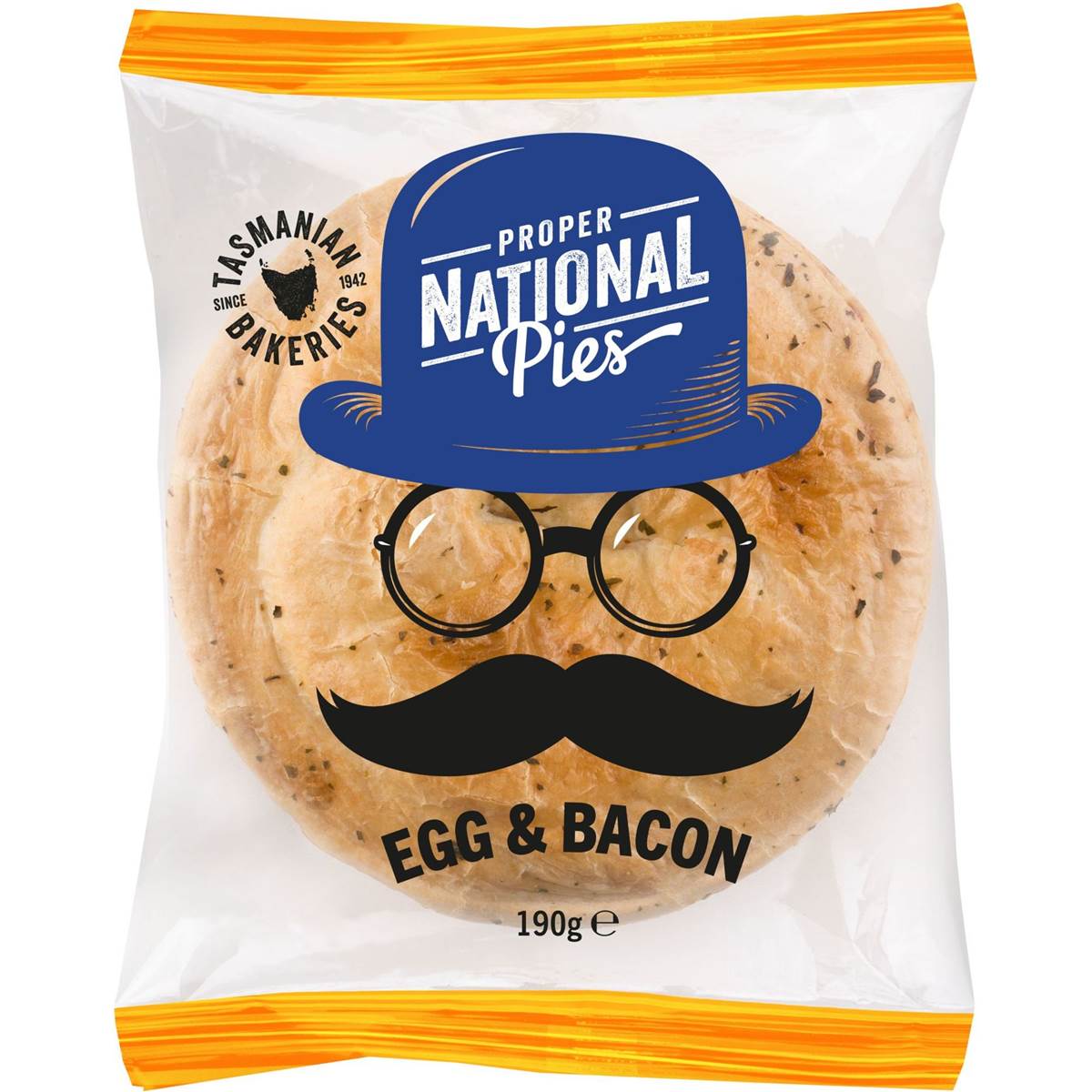 National Pies Gourmet Egg & Bacon Pie 190g Woolworths